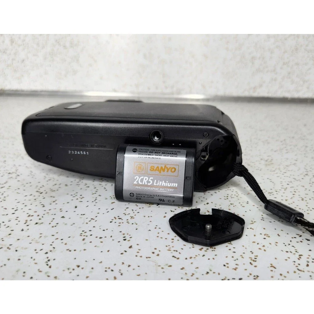 Canon Snappy AF 35mm Point & Shoot Camera Auto Focus Flash w/ Case Tested!